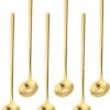House Of Husk® Lange Theelepels Set - Latte Macchiato Lepels - Koffielepels - Theelepeltjes - RVS - 17cm - 6 Stuks - Goud 1 House Of Husk® Lange Theelepels Set - Latte Macchiato Lepels - Koffielepels - Theelepeltjes - RVS - 17cm - 6 Stuks - Goud -Bestek Verkoop 1006x1200 1