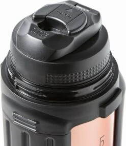 Lock&Lock Thermoskan - Isoleerkan - Thee En Koffie - Lekvrij - 1,5 Liter - RVS - Inklapbaar Handvat - Koper Roze -Bestek Verkoop 1040x1200