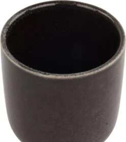 Orange85 Koffiekopjes - Espresso Kopjes - Set Van 6 - 100 Ml - Zwart -Bestek Verkoop 1064x1200