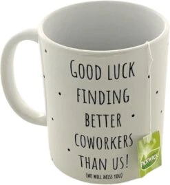 Merkloos Afscheidsmok | Afscheid Collega | Koffiemok | Mok 300 Ml | Mok | Keramische Mok -Bestek Verkoop 1103x1200 2