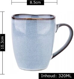 Koffiekopjes - Cappuccino Kop - Theemok - Koffiebeker - Blauw - 320ml - Set Van 6 14 Koffiekopjes - Cappuccino Kop - Theemok - Koffiebeker - Blauw - 320ml - Set Van 6 -Bestek Verkoop 1131x1200 1