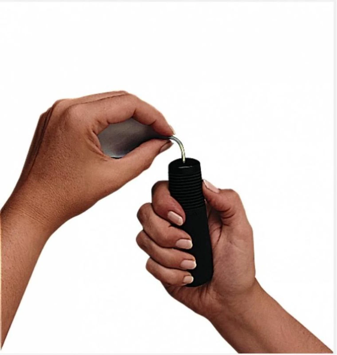 Merkloos Aangepast Dik Bestek 4-delige Set, Bestekset. Verdikt Handvat Met Soft Grip. Buigzaam / Buigbaar. Zwart 7 Merkloos Aangepast Dik Bestek 4-delige Set, Bestekset. Verdikt Handvat Met Soft Grip. Buigzaam / Buigbaar. Zwart - Afbeelding 5