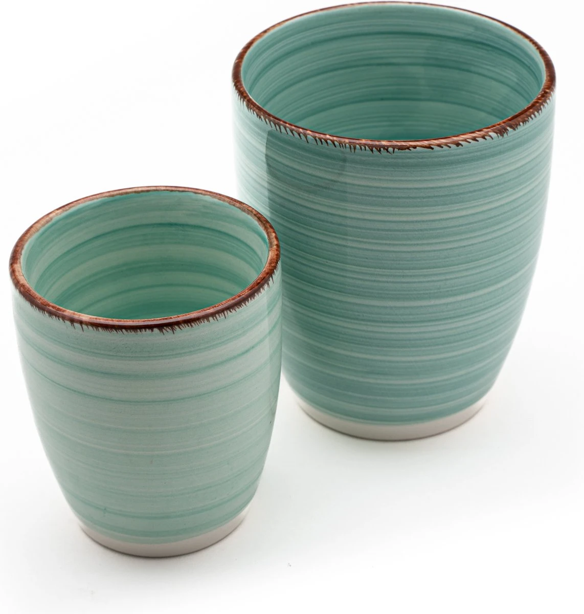 Koffiekopjes - Ocean Blue - Koffiebeker - Unieke Kleuren - Blauw - Set Van 12 Kopjes (ook Los Verkrijgbaar) - 160ML En 340ML - Porselein - Hip En Trendy 9 Koffiekopjes - Ocean Blue - Koffiebeker - Unieke Kleuren - Blauw - Set Van 12 Kopjes (ook Los Verkrijgbaar) - 160ML En 340ML - Porselein - Hip En Trendy - Afbeelding 7