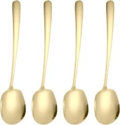 House Of Husk® Opscheplepel Set - Goud - Serveerlepel - Groetelepel - Aardappellepel - 21cm - RVS - 4 Stuks 7 House Of Husk® Opscheplepel Set - Goud - Serveerlepel - Groetelepel - Aardappellepel - 21cm - RVS - 4 Stuks -Bestek Verkoop 1159x1200 2