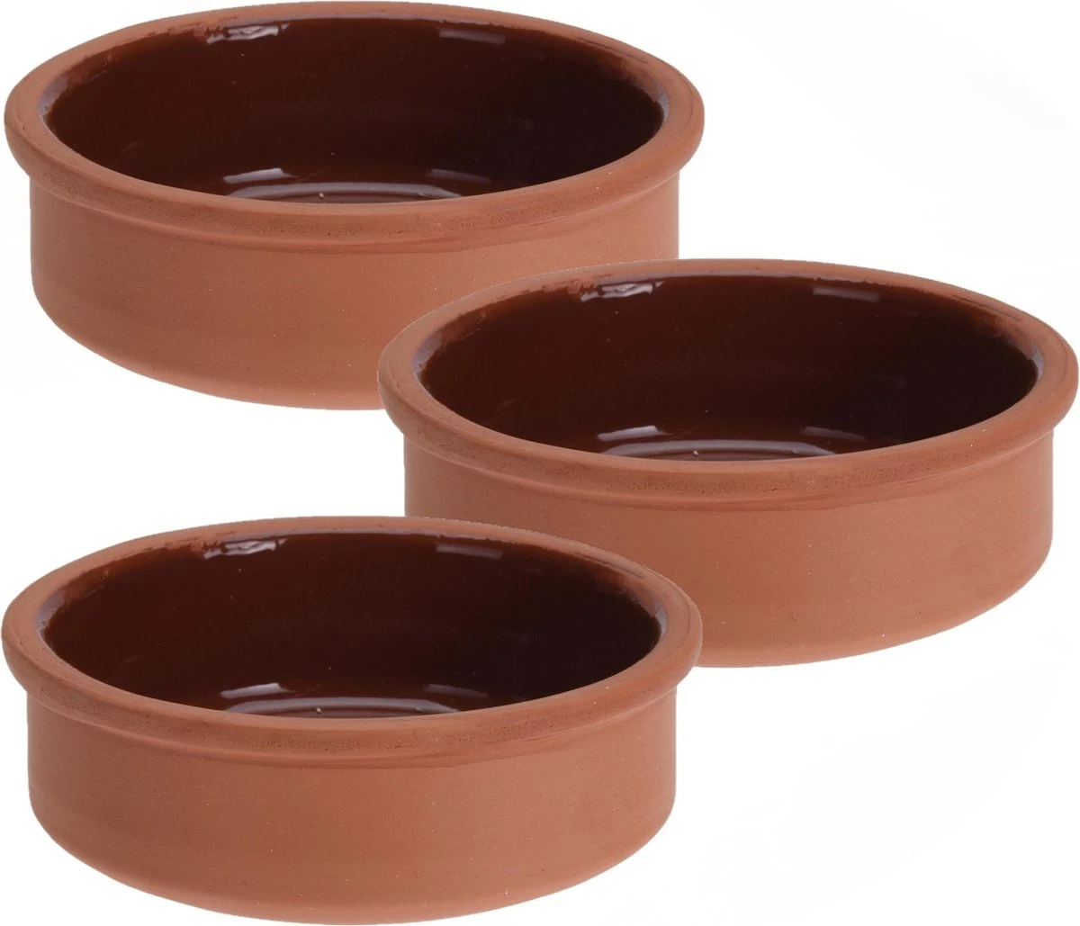 Merkloos 6x Tapas Schaaltjes 500 Ml Terracotta 12 Cm - Keukenbenodigdheden - Kookbenodigdheden - Tafel Dekken - Tapasschaaltjes - Tapas/snacks/hapjes Bereiden En Serveren 4 Merkloos 6x Tapas Schaaltjes 500 Ml Terracotta 12 Cm - Keukenbenodigdheden - Kookbenodigdheden - Tafel Dekken - Tapasschaaltjes - Tapas/snacks/hapjes Bereiden En Serveren - Afbeelding 2