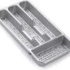 Bestekbak/bestekhouders 4-vaks Grijs - 33 X 18 X 4 Cm - Keuken Opberg Accessoires -Bestek Verkoop 1200x1042 1
