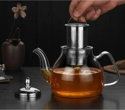 SensaHome - Infuser Theekan/Theepot - Transparant - Glas 40 SensaHome - Infuser Theekan/Theepot - Transparant - Glas -Bestek Verkoop 1200x1059 2