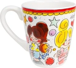 Blond Amsterdam Even Bijkletsen Mok 350 Ml - Rode Rand -Bestek Verkoop 1200x1063