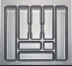 Culinorm Storex Bestekbak - Besteklade 54 Cm Breed X 49 Cm Diep - Grijs