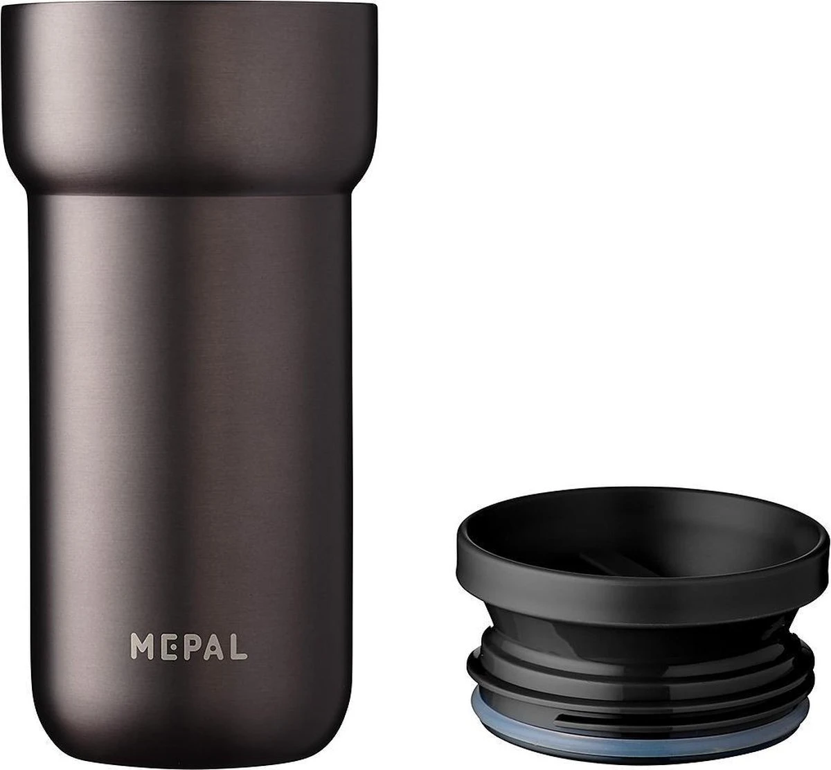 Mepal Isoleerbeker Ellipse 375 Ml – Houdt Je Drankje 4 Uur Warm En 8 Uur Koud – Titanium – Koffiebeker To Go – Lekdicht – Thermosbeker 8 Mepal Isoleerbeker Ellipse 375 Ml – Houdt Je Drankje 4 Uur Warm En 8 Uur Koud – Titanium – Koffiebeker To Go – Lekdicht – Thermosbeker - Afbeelding 6