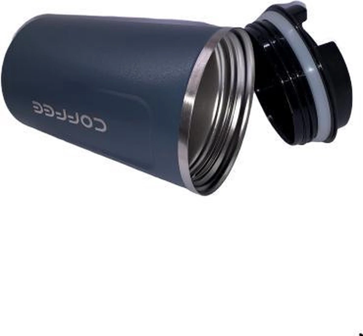 Koffiebeker To Go | Lekvrije Thermosbeker | Thermosfles | RVS Reisbeker | Dubbelwandige Travel Mug | 380 Ml | Blauw 9 Koffiebeker To Go | Lekvrije Thermosbeker | Thermosfles | RVS Reisbeker | Dubbelwandige Travel Mug | 380 Ml | Blauw - Afbeelding 7