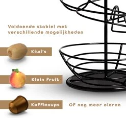 Eiermand – Eierrek – Eierhouder – Eieren – Zwart - Pasen - Tot 40 Eieren - 360° - BAULK® -Bestek Verkoop 1200x1121 7