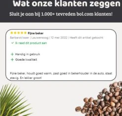 Mmoods Thermosbeker Voor Koffie En Thee 380ml - Koffiebeker To Go - Reisbeker Voor Auto - Herbruikbare Drinkfes Voor Warme En Koude Dranken - Ecologische Thermoskan Zwart Geschenk -Bestek Verkoop 1200x1141 1