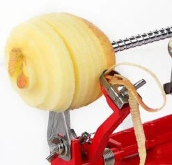 3-In-1 Appelmachine Rood - Appelboor, Appelschiller En Appelsnijder - Fruitsnijder - Groentesnijder - Klokhuis Verwijderaar - Fruitmachine - Keukenapparaat 10 3-In-1 Appelmachine Rood - Appelboor, Appelschiller En Appelsnijder - Fruitsnijder - Groentesnijder - Klokhuis Verwijderaar - Fruitmachine - Keukenapparaat -Bestek Verkoop 1200x1148 3