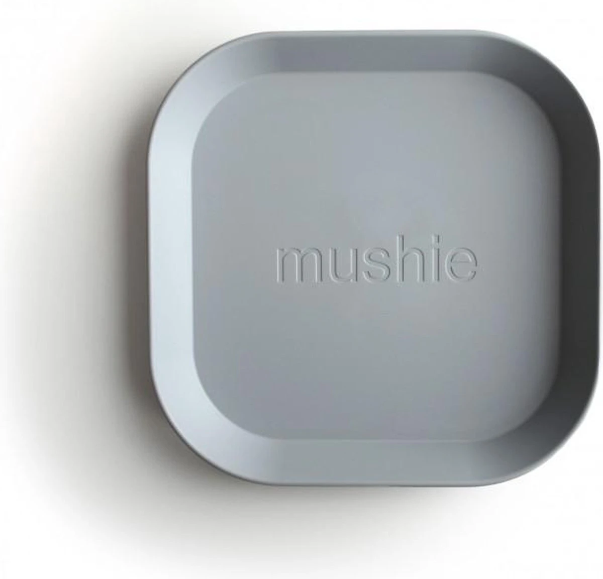 Mushie - Kinderservies Borden Vierkant (Set Van 2) - Borden - Sage 6 Mushie - Kinderservies Borden Vierkant (Set Van 2) - Borden - Sage - Afbeelding 4