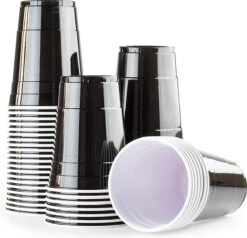 Merkloos Black Cups - 50stuk(s) - 475ml - Party Cups - Beerpong - Drankspel - Beerpong Bekers - Plastic Bekers 7 Merkloos Black Cups - 50stuk(s) - 475ml - Party Cups - Beerpong - Drankspel - Beerpong Bekers - Plastic Bekers -Bestek Verkoop 1200x1158 1