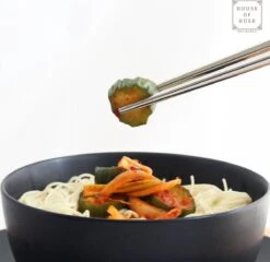 House Of Husk Chopsticks Set - Koreaanse Eetstokjes - Vaatwasserbestendig - RVS - 5 Paar - Duo Tone - Zwart Zilver 12 House Of Husk Chopsticks Set - Koreaanse Eetstokjes - Vaatwasserbestendig - RVS - 5 Paar - Duo Tone - Zwart Zilver -Bestek Verkoop 1200x1167 4