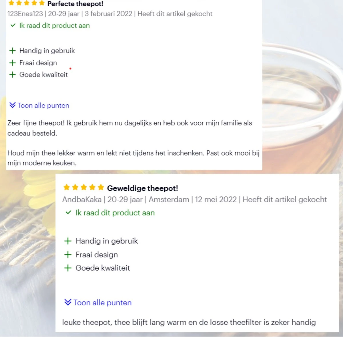 Tolussa Premium Theepot Glas Met Filter - 1.25L - Zwart - Isolerend - Lekt Niet 11 Tolussa Premium Theepot Glas Met Filter - 1.25L - Zwart - Isolerend - Lekt Niet - Afbeelding 9