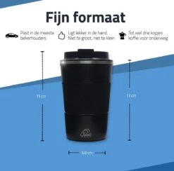 GOAT Outdoor RVS Koffiebeker To Go - Thermosbeker - Theebeker - Reisbeker - Lekvrij - 380ml - Zwart 13 GOAT Outdoor RVS Koffiebeker To Go - Thermosbeker - Theebeker - Reisbeker - Lekvrij - 380ml - Zwart -Bestek Verkoop 1200x1185 1
