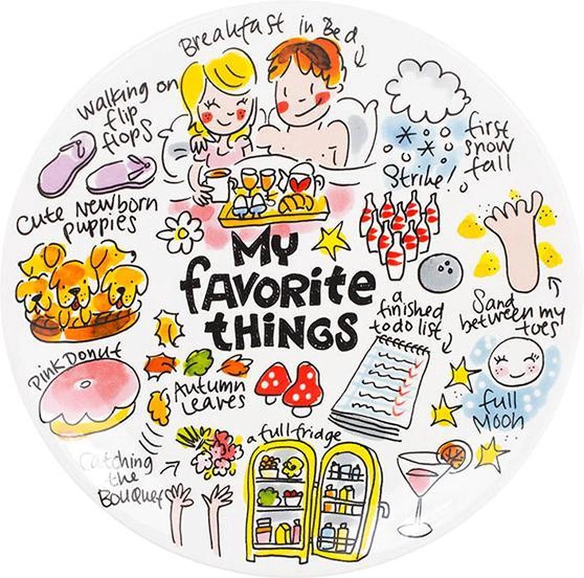 Blond Amsterdam Things Bord - � 22 Cm 3 Blond Amsterdam Things Bord - � 22 Cm