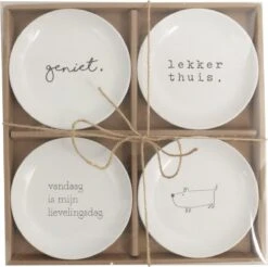 Gusta Gebaksbordjes Ø 15cm Genieters 8 Stuks - 2x Set Van 4 Stuks -Bestek Verkoop 1200x1194 9