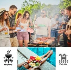 Onbreekbare Borden Van 25 Cm, 6-delige Set, Herbruikbare Platte Borden Met Luffas-afwasborstels, Eetborden, Kunststof, Licht Voor Feestjes, Kamperen, BBQ/pizza, Magnetronbestendig, Vaatwasmachinebestendig, BPA-vrij (veelkleurig) -Bestek Verkoop 1200x1195 14