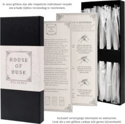 House Of Husk Chopsticks Set - Koreaanse Eetstokjes - Vaatwasserbestendig - RVS - 5 Paar - Zwart 17 House Of Husk Chopsticks Set - Koreaanse Eetstokjes - Vaatwasserbestendig - RVS - 5 Paar - Zwart -Bestek Verkoop 1200x1195 26