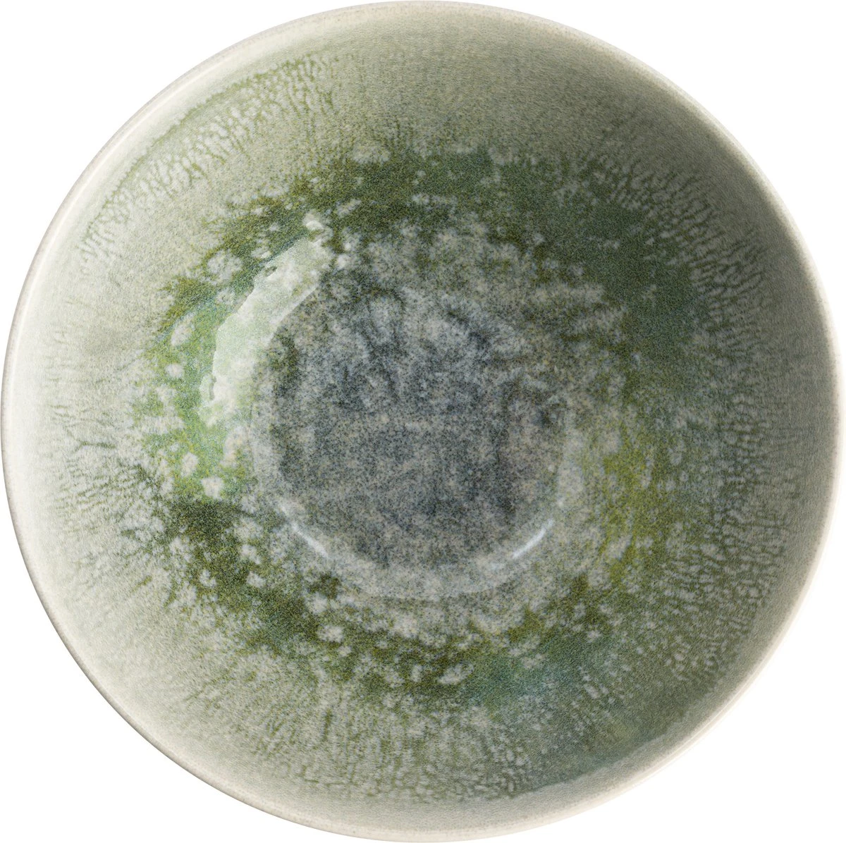 Lite-Body Kom Hermes - 500ml - Set Van 6 - Groen Reliëf 4 Lite-Body Kom Hermes - 500ml - Set Van 6 - Groen Reliëf - Afbeelding 2