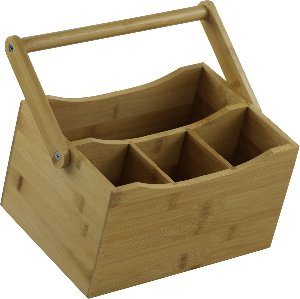 Merkloos Keuken Caddy - Bamboe - Bestekbak - Duurzaam - Hoge Kwaliteit - Bestekcassette - Keukenhulp - Keukenkastorganizer 3 Merkloos Keuken Caddy - Bamboe - Bestekbak - Duurzaam - Hoge Kwaliteit - Bestekcassette - Keukenhulp - Keukenkastorganizer