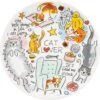 Blond Amsterdam, Dier: Bord 22cm Cat Lover -Bestek Verkoop 1200x1197 9