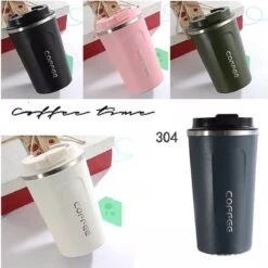 Koffiebeker To Go - RVS Thermosbeker - Drinkfles - Herbruikbare Koffiebeker - 500 Ml - Wit -Bestek Verkoop 1200x1198 7