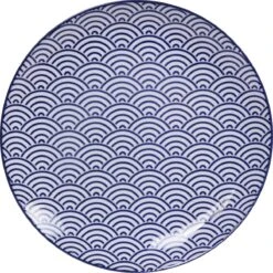 Tokyo Design Studio | Nippon Blue | Set Van 4 Borden Ø 25,7 Cm | Porselein -Bestek Verkoop 1200x1199 4