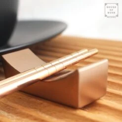 House Of Husk Chopsticks Set - Koreaanse Eetstokjes - Vaatwasserbestendig - RVS - 5 Paar - Rose Goud -Bestek Verkoop 1200x1200 1098