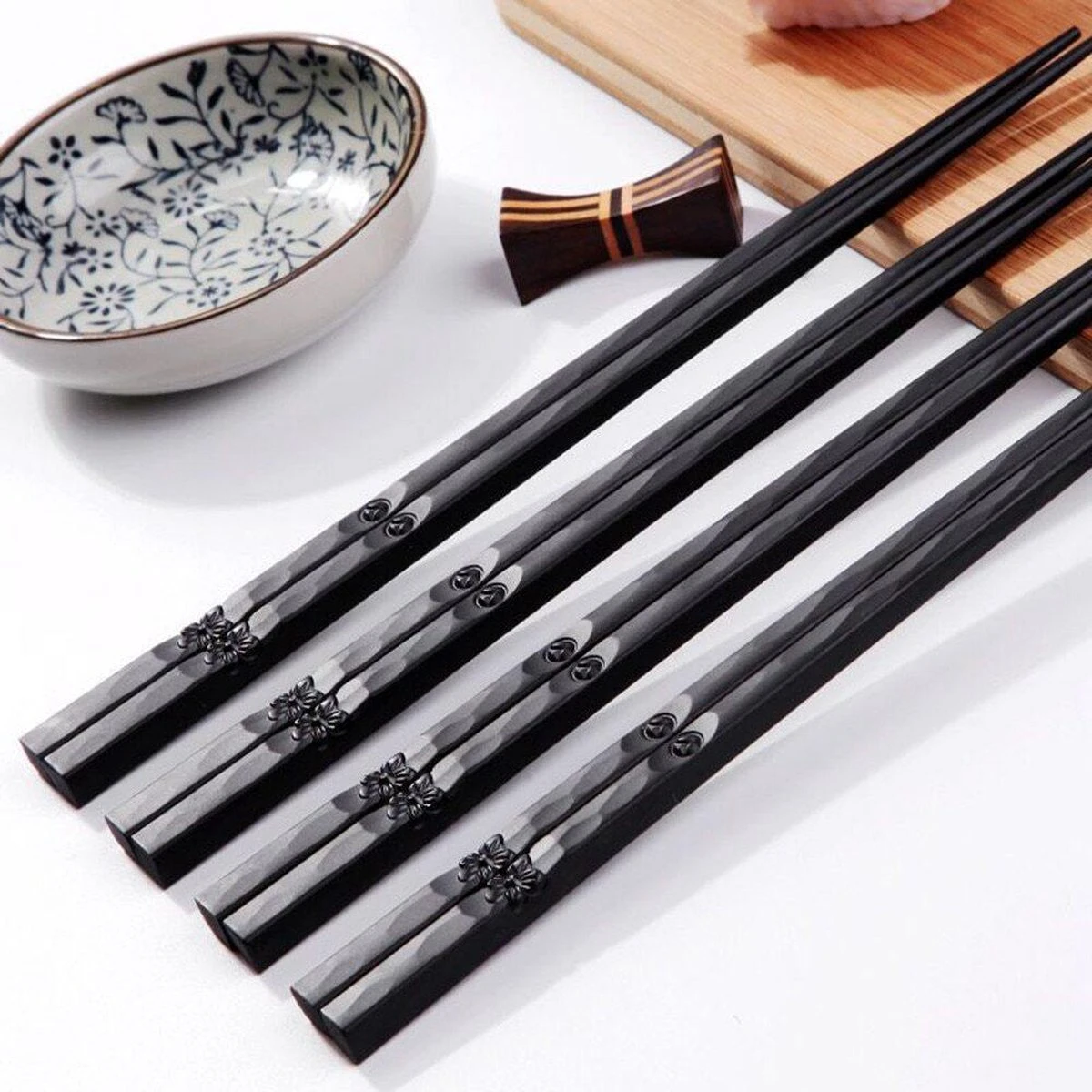 KELERINO. Chopsticks Set (2 Stokjes) - Eetstokjes Sushi - Bloemen 3 KELERINO. Chopsticks Set (2 Stokjes) - Eetstokjes Sushi - Bloemen