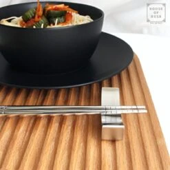 House Of Husk Chopsticks Set - Koreaanse Eetstokjes - Vaatwasserbestendig - RVS - 5 Paar - Zilver -Bestek Verkoop 1200x1200 1112
