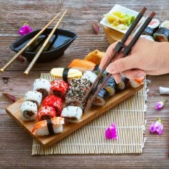 Merkloos 5 Stuks Handige Eetstokjes Houder - Sushi Servies - Herbruikbare Stokjes - Duurzaam - Chopstick Trainers Hulpstuk - Zwart Chopsticks Helper Kinderen 9 Merkloos 5 Stuks Handige Eetstokjes Houder - Sushi Servies - Herbruikbare Stokjes - Duurzaam - Chopstick Trainers Hulpstuk - Zwart Chopsticks Helper Kinderen -Bestek Verkoop 1200x1200 1116