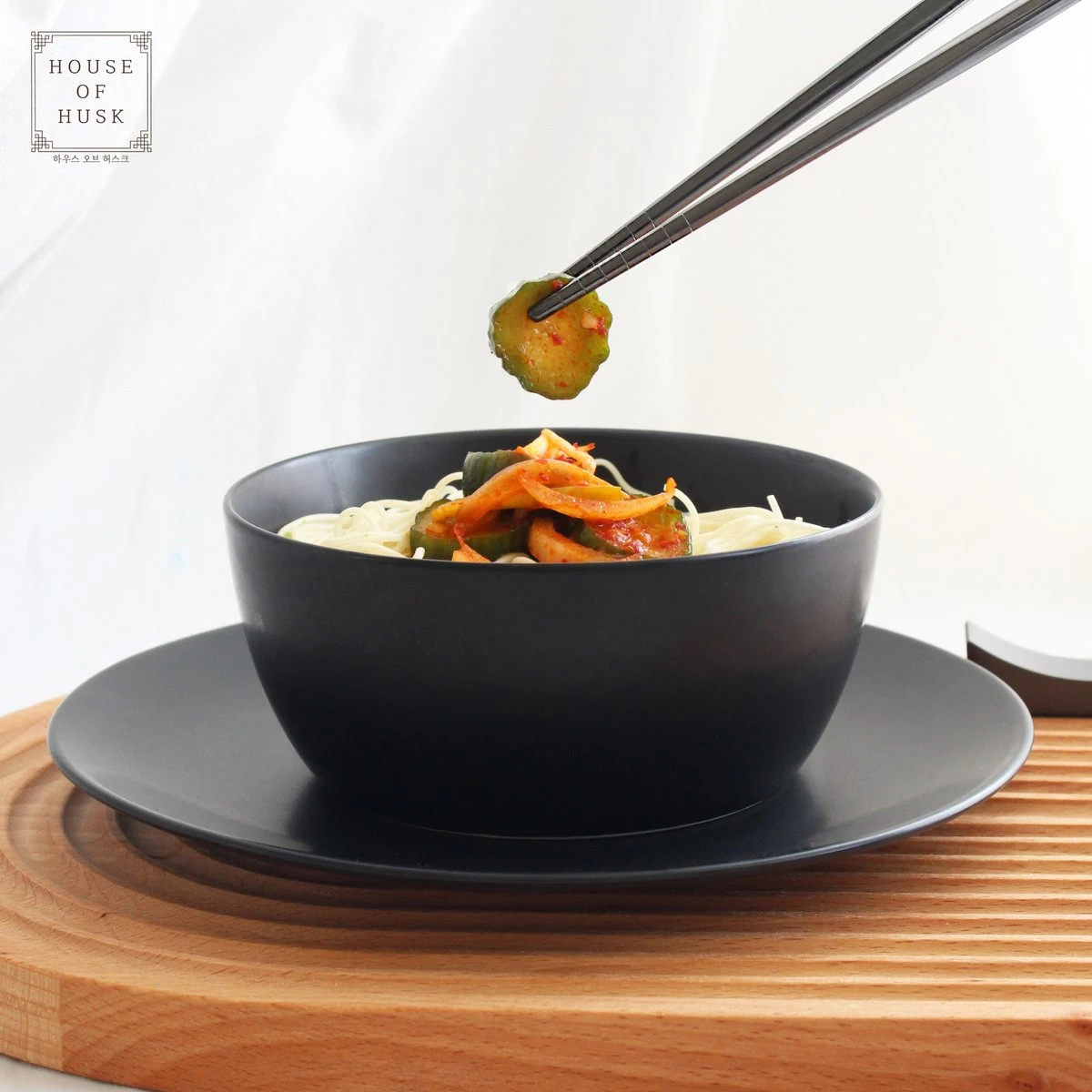 House Of Husk Chopsticks Set - Koreaanse Eetstokjes - Vaatwasserbestendig - RVS - 5 Paar - Zwart 6 House Of Husk Chopsticks Set - Koreaanse Eetstokjes - Vaatwasserbestendig - RVS - 5 Paar - Zwart - Afbeelding 4