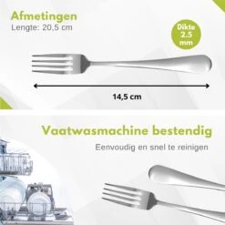 Hendi Tafelvork - Profi Line Tafelvorken - 20,5cm - RVS 18/0 ( Set Van 6 ) -Bestek Verkoop 1200x1200 1138