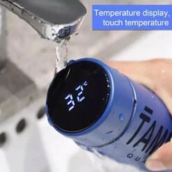 Slimme Thermosfles Met LCD Temperatuur Display - Curver Isolatiefles 0,5 Liter - Dubbelwandige Thermosfles - Thermosbeker - Isoleerfles - Thermoskan - Travel Mug - Bidon Drinkfles - Koffiebeker - Drinkflessen - RVS - Smart Thermos - Bidon - Metaal -Bestek Verkoop 1200x1200 114