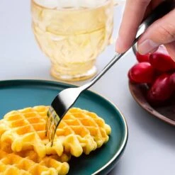 House Of Husk® Gebaksvorkjes - Dessertvorken - Taartvorkjes - Cocktailvorken - Klein Vorkjes - 12 Stuks - RVS - Zilver -Bestek Verkoop 1200x1200 1154