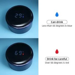 Slimme Thermosfles Met LCD Temperatuur Display - Curver Isolatiefles 0,5 Liter - Dubbelwandige Thermosfles - Thermosbeker - Isoleerfles - Thermoskan - Travel Mug - Bidon Drinkfles - Koffiebeker - Drinkflessen - RVS - Smart Thermos - Bidon - Metaal -Bestek Verkoop 1200x1200 119