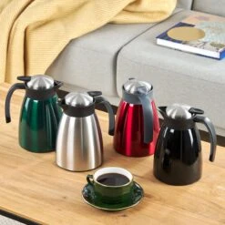 Blumtal Thermoskan Carla - Hoogwaardige Thermosfles - Voor Warme Dranken - Donkergroen -Bestek Verkoop 1200x1200 128