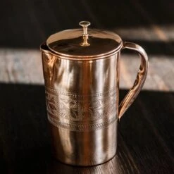 Puur Koperen Kan Bloempatroon - 1,5 Liter -Bestek Verkoop 1200x1200 149