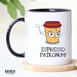 Haryy Potter Espresso Patronum Mok - Harry Potter - Grappige Cadeaus - Verjaardag Cadeau - Cadeau Voor Man - Cadeau Voor Vrouw - Mok Met Tekst - Mokken - Best Cadeautjes - Thee Glazen - Koffie Mok -Bestek Verkoop 1200x1200 190