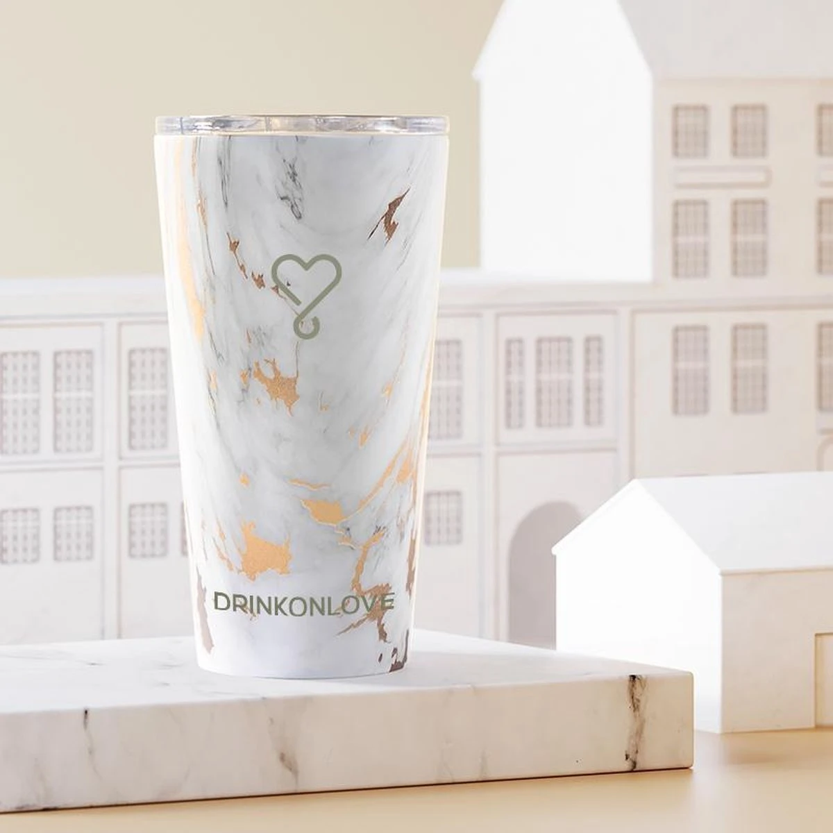 DRINKONLOVE - SHAKEY GOLD - Drinkbeker Met Rietje - RVS - 480 Ml 11 DRINKONLOVE - SHAKEY GOLD - Drinkbeker Met Rietje - RVS - 480 Ml - Afbeelding 9