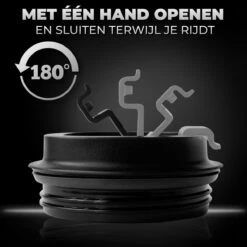 Volcan RVS Koffiebeker To Go - Thermosbeker - Theebeker - Coffee - Zwart -Bestek Verkoop 1200x1200 273