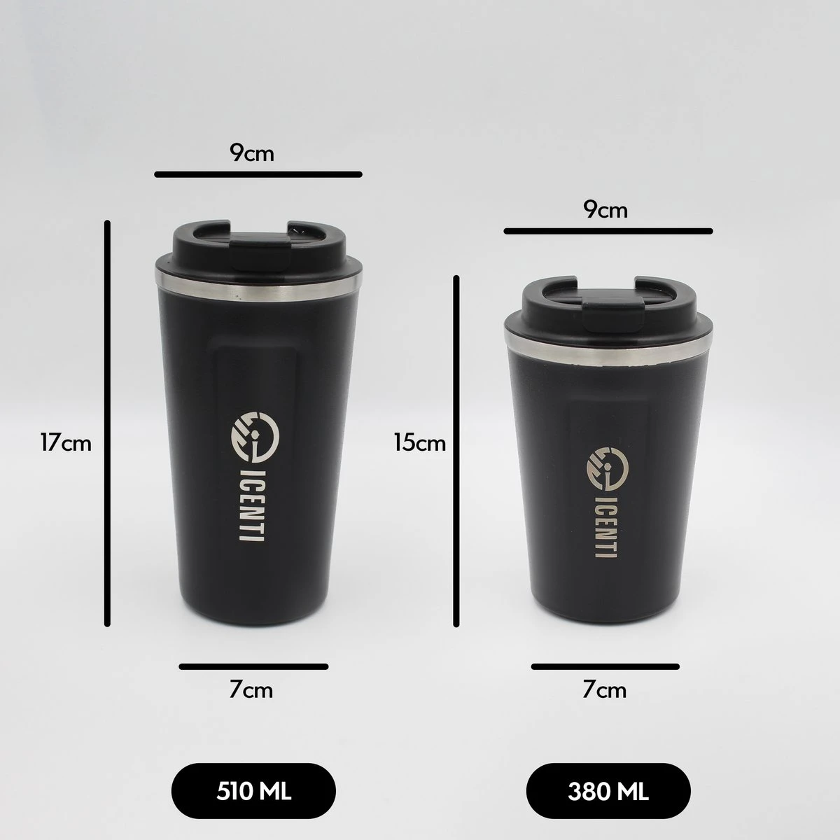 ICENTI - RVS Koffiebeker To Go - 380ml – Groen - Thermosbeker - Lekvrij - Dubbelwandig - Koffie Beker - Theebeker – Coffeemugg - Theemugg 7 ICENTI - RVS Koffiebeker To Go - 380ml – Groen - Thermosbeker - Lekvrij - Dubbelwandig - Koffie Beker - Theebeker – Coffeemugg - Theemugg - Afbeelding 5