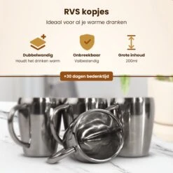 Lupine Beker RVS Dubbelwandig 200ml Lang Warm Set Van 2 Kopjes Mooie Set Bekers Van Roestvrij Staal -Bestek Verkoop 1200x1200 38