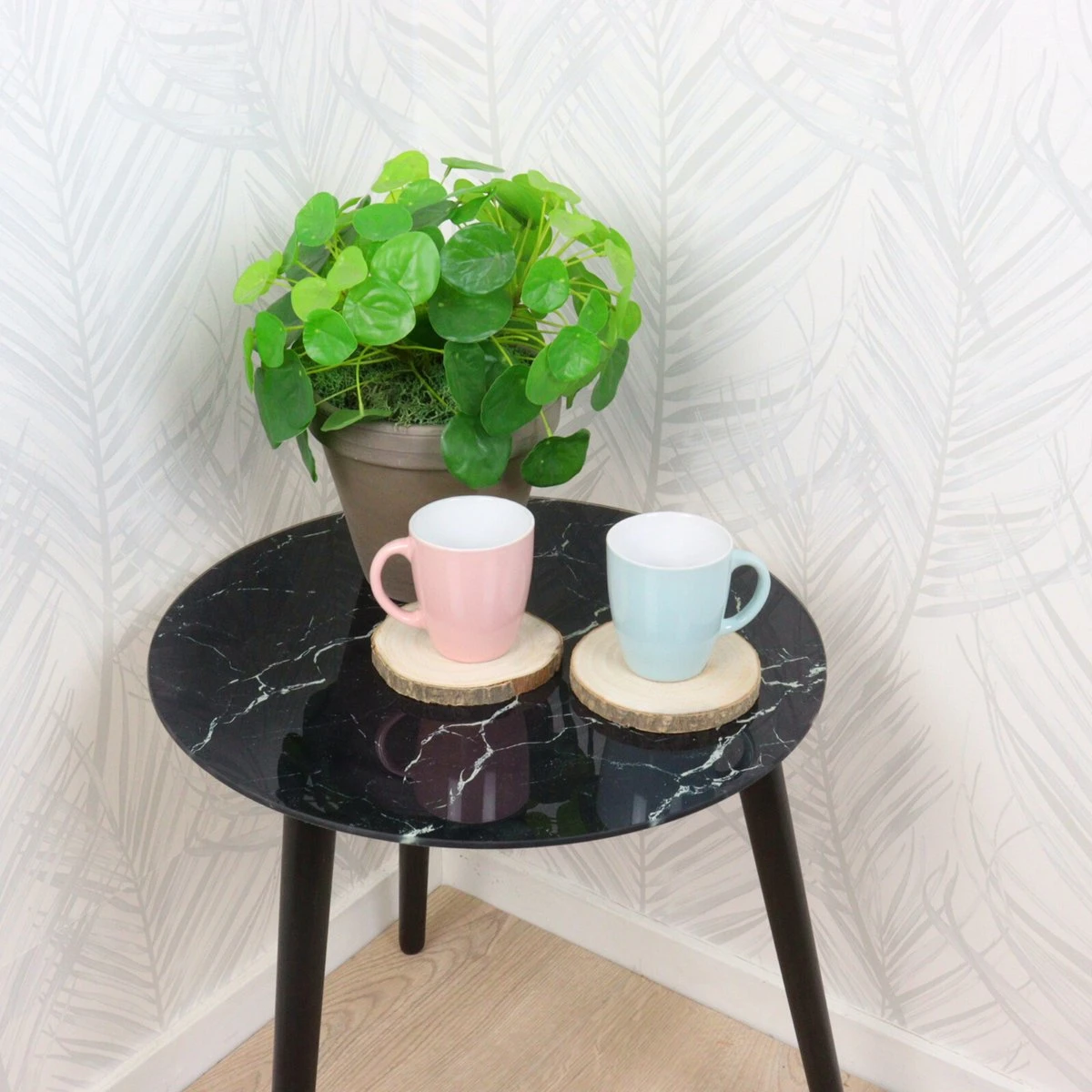 Orange85 Espresso Kopjes - Set Van 6 - Met Oor - 160ml - Meerdere Kleuren - Pastel - Aardewerk 6 Orange85 Espresso Kopjes - Set Van 6 - Met Oor - 160ml - Meerdere Kleuren - Pastel - Aardewerk - Afbeelding 4