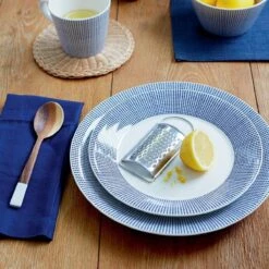 Royal Doulton Pacific - 6x Mok / Beker - Porselein - Wit / Blauw - 450 Ml - Set Van 6 Mokken -Bestek Verkoop 1200x1200 407